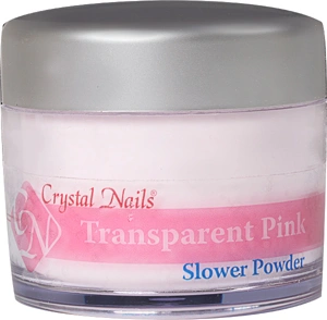 CRYSTAL NAILS SLOWER TRANSPARENT PINK 100G (140ML) főképe